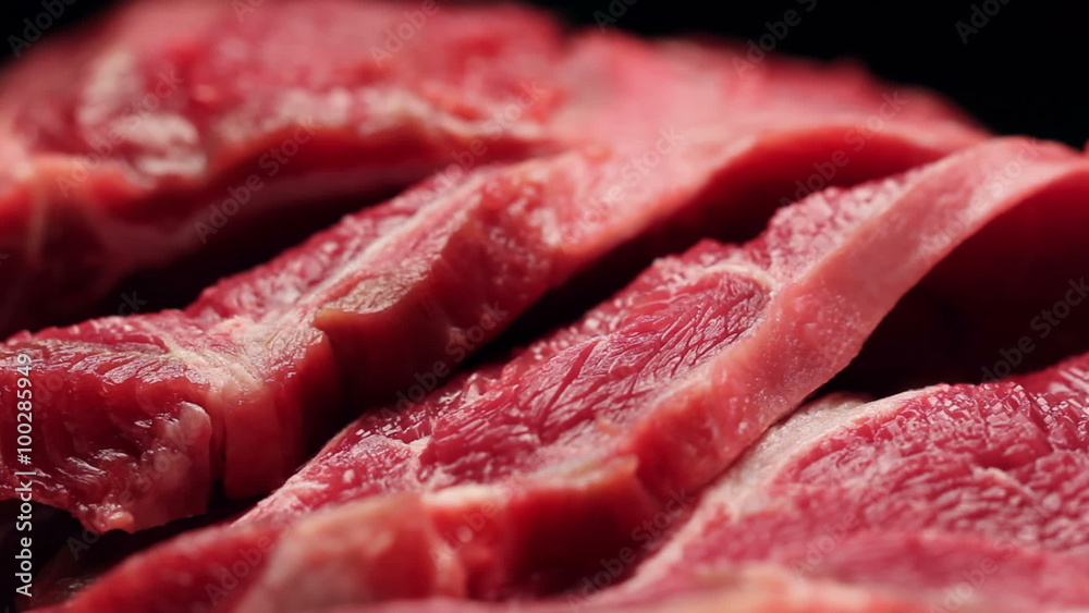 Fresh beef meat close up