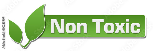 Fotografie Non Toxic Green Leaf Horizontal
