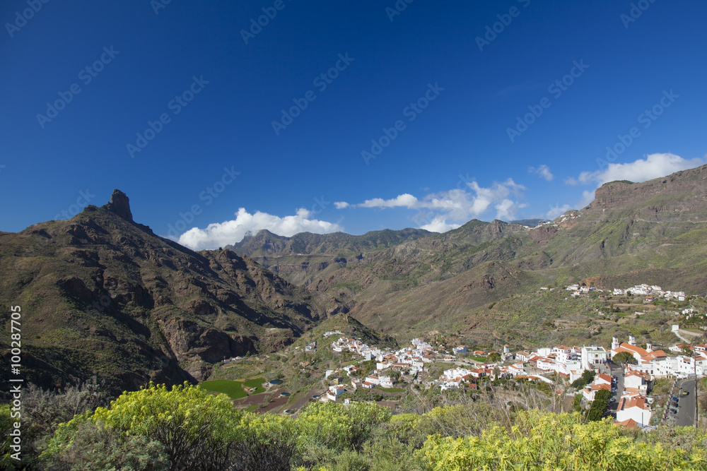 Gran Canaria, Caldera de Tejeda, January