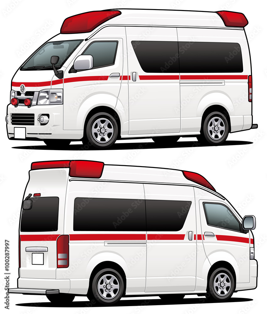 救急車 Stock Vector Adobe Stock 救急車 Stock Vector Adobe Stock