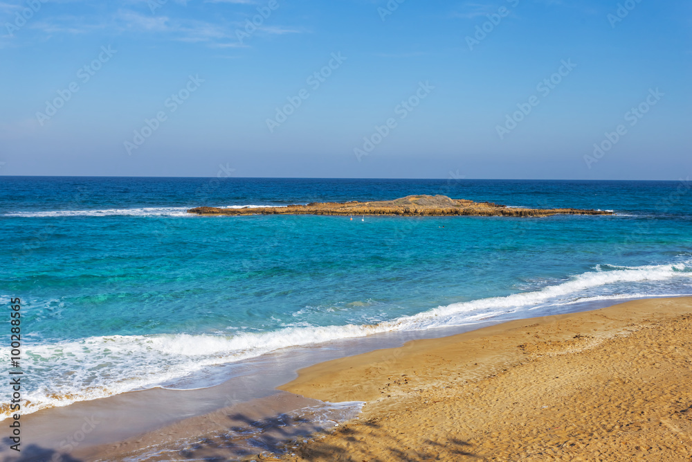 mediterrain sea coast, cyprus