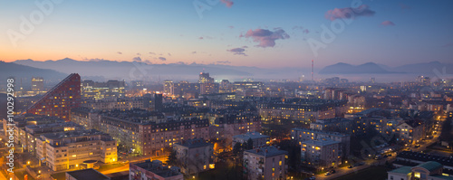 Panorama of Ljubljana, Slovenia, Europe. photo