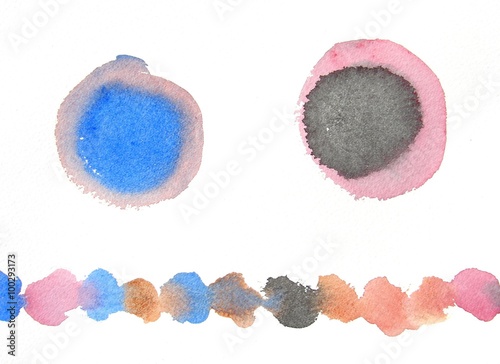 abstract watercolor background design
