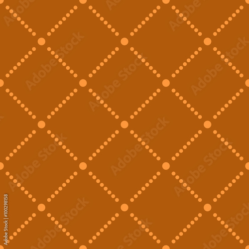 Seamless square and dot pattern background