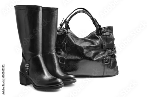 Bag and boots