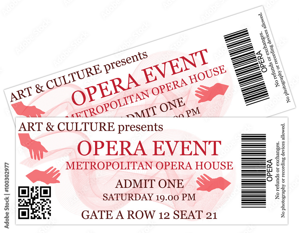 Opera Tickets Stock Vector Adobe Stock opera-tickets-stock-vector-adobe-stock