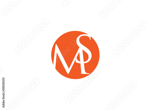 Double MS letter logo