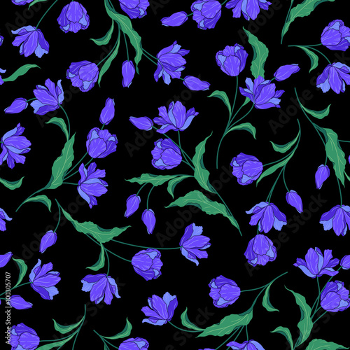 チューリップの図案