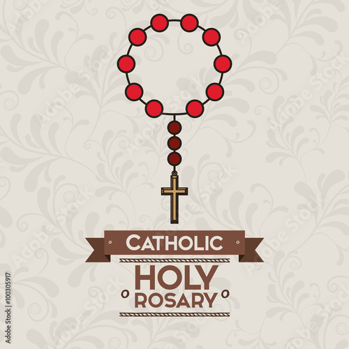 holy rosary design 