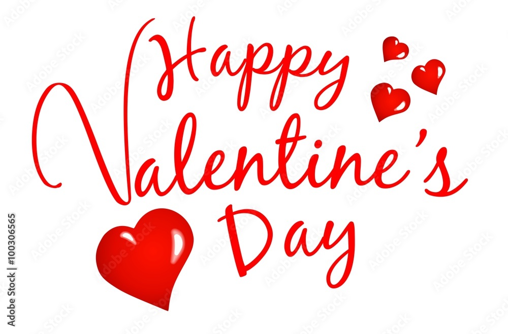 custom made wallpaper toronto digitalHappy Valentine's Day Writing