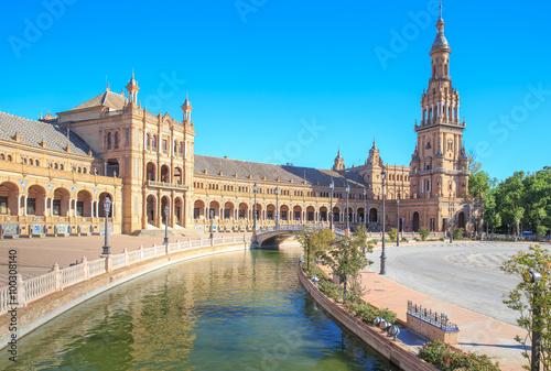 Spanish Square (Plaza de Espana) in Sevilla