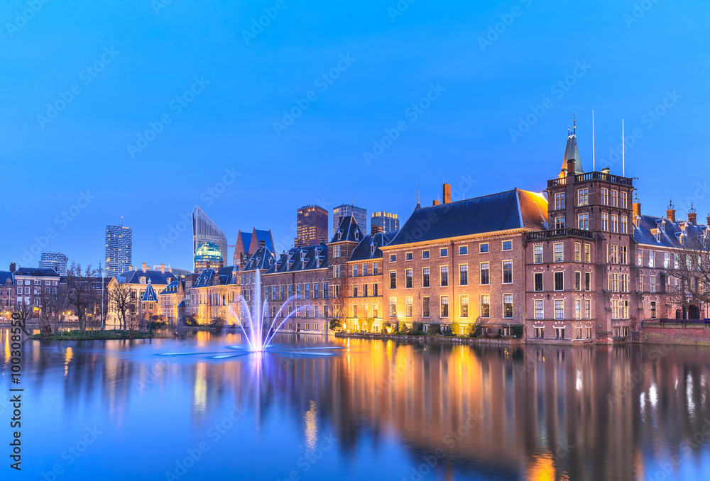 Binnenhof Palace in The Hague (Den Haag)