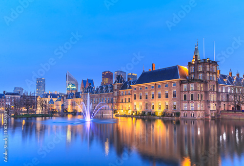 Binnenhof Palace in The Hague  Den Haag 
