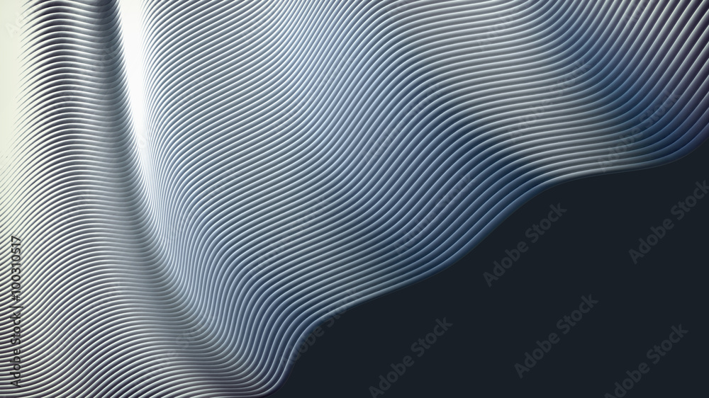 wavy shape background