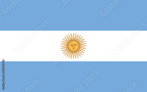 Standard Proportions for Argentina Flag