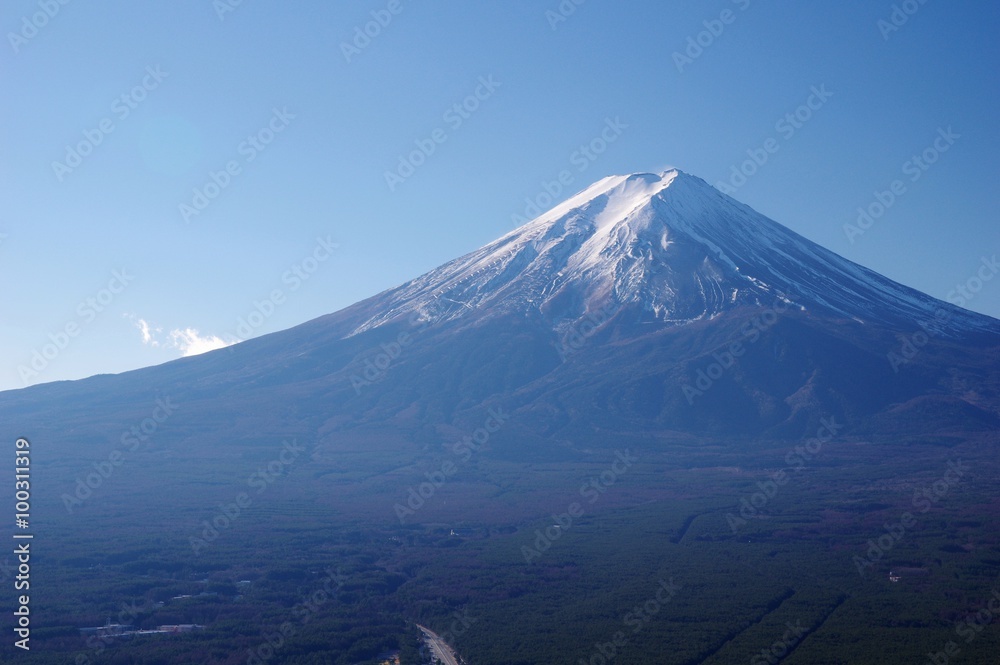 Fototapeta premium Mt.Fuji, high mountain of Japan 