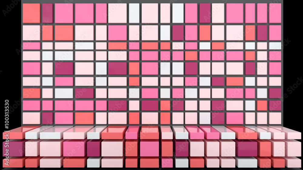 architectural background with color blocks architectural background with color blocks