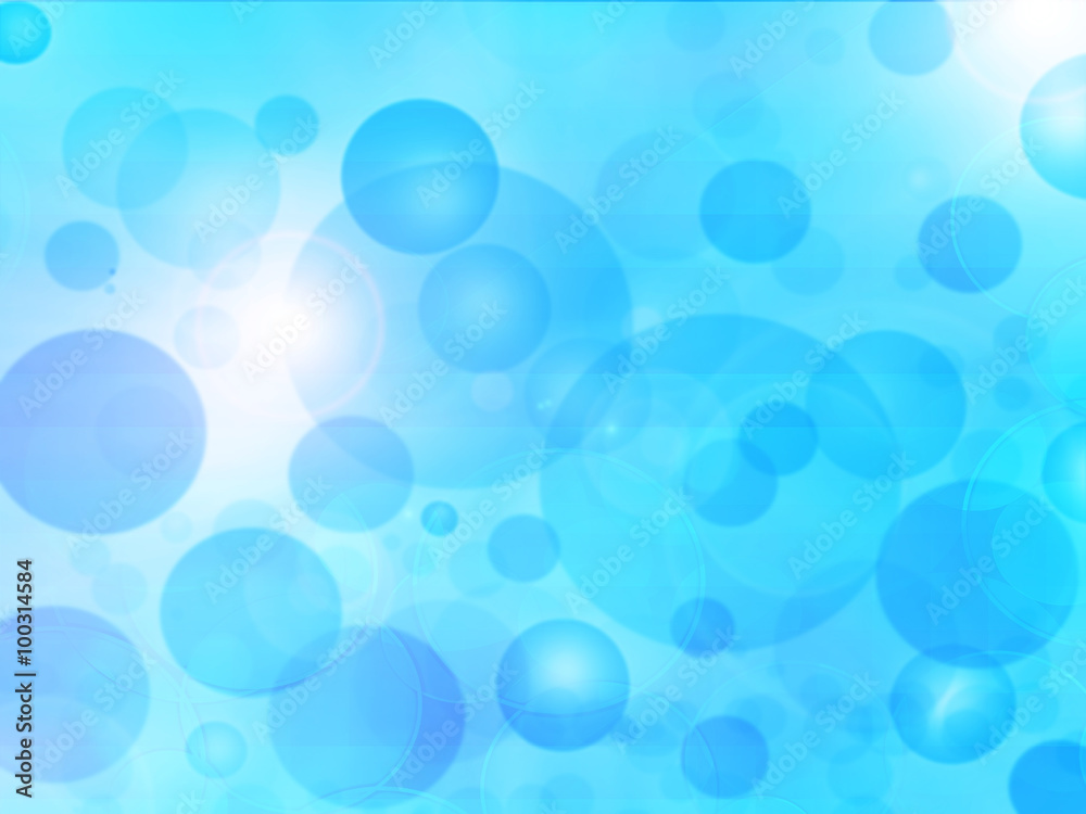 Lights on blue background. Lights on blue background.