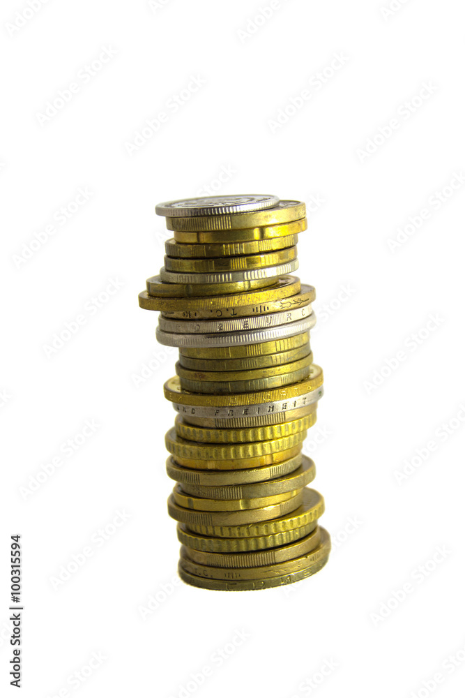 Pile of coins Pile of coins