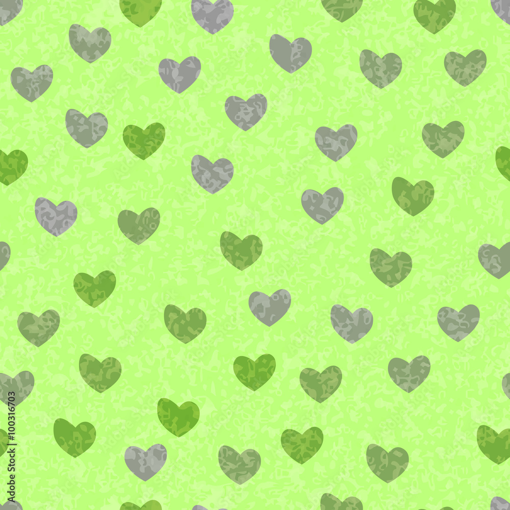 Obraz premium Seamless heart pattern for background