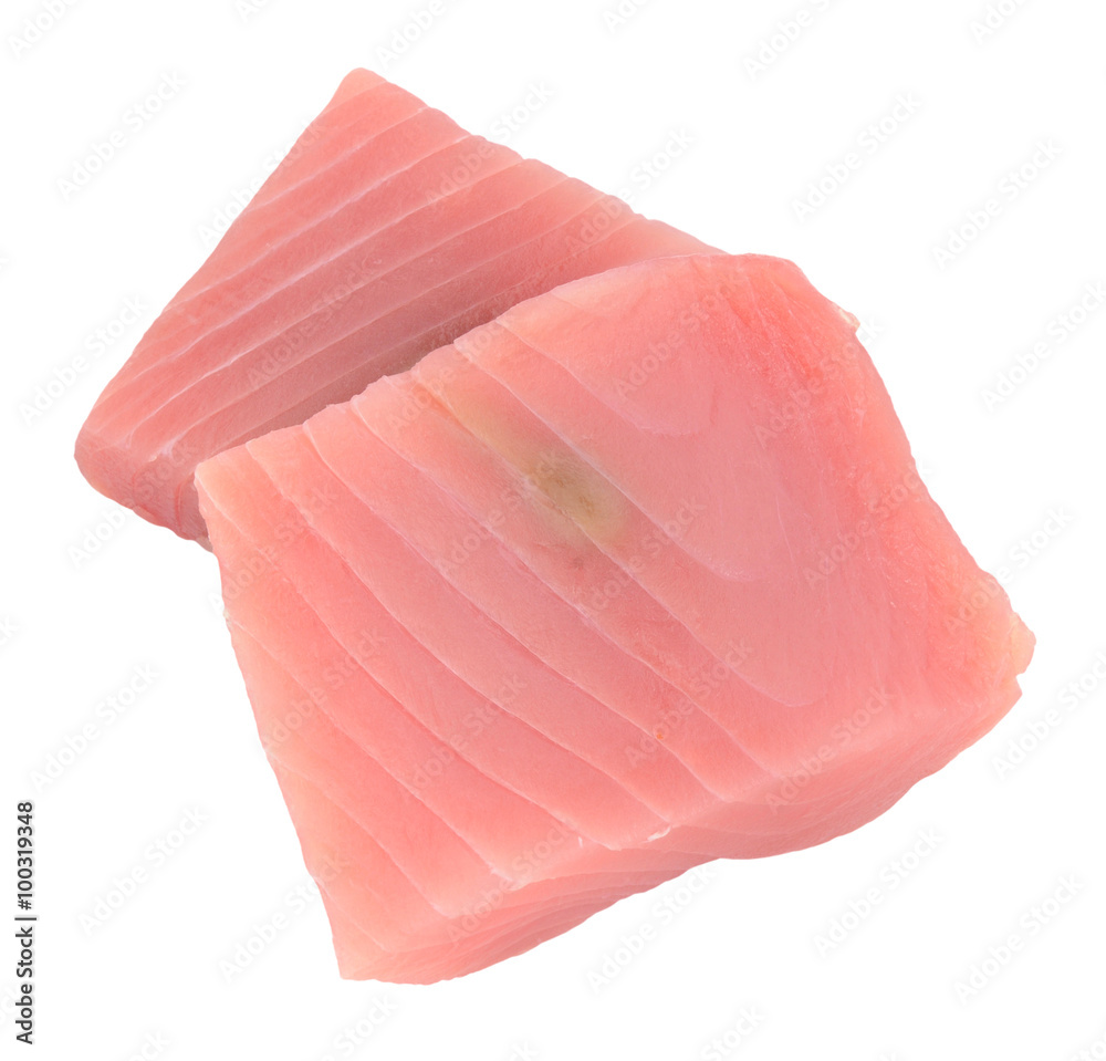 Raw Yellow Fin Tuna Steaks Raw Yellow Fin Tuna Steaks