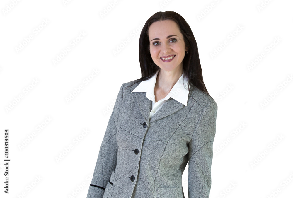 Beautiful young business woman smiling portrait Beautiful young business woman smiling portrait