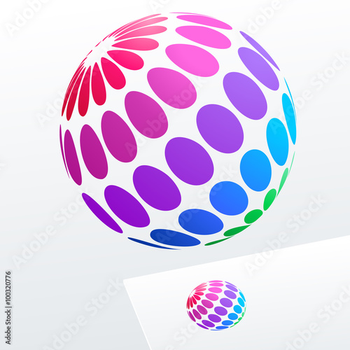 Abstract vector sign. Logotype for Business, Fashion, Cosmetics