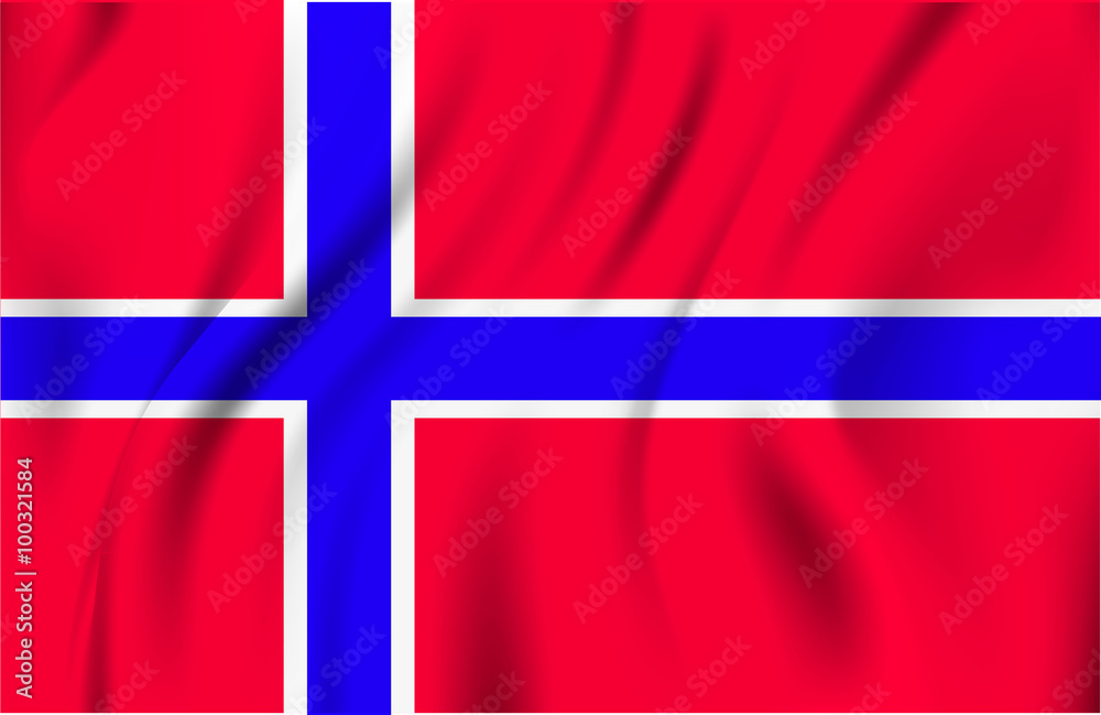 Obraz premium Norway flag
