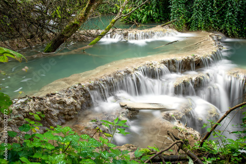 Fototapeta Naklejka Na Ścianę i Meble -   Kroushouna waterfalls, Bulgaria , Europe