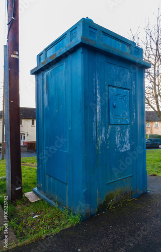 Fotografie Police Public Call Box, nicknamed The Newport Tardis.