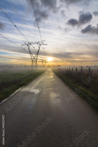 la strada per l'alba