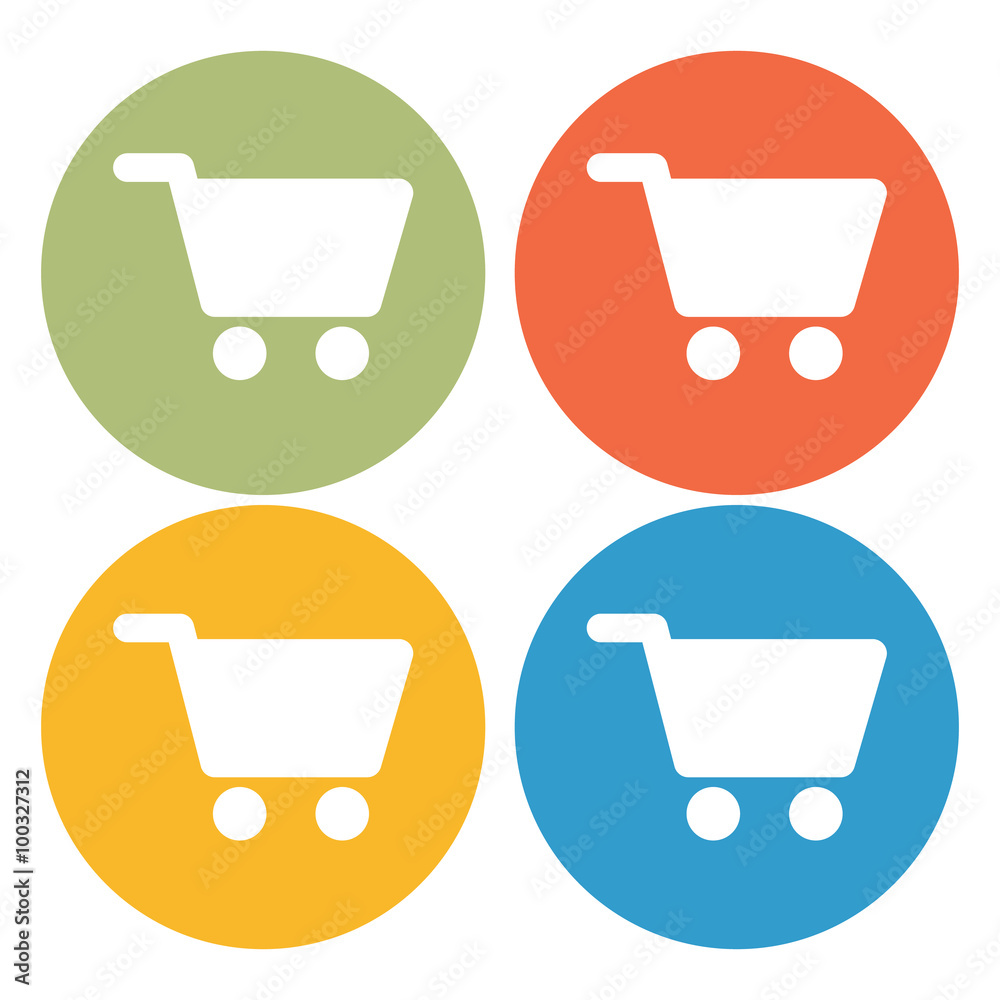 Shopping cart icon Shopping cart icon