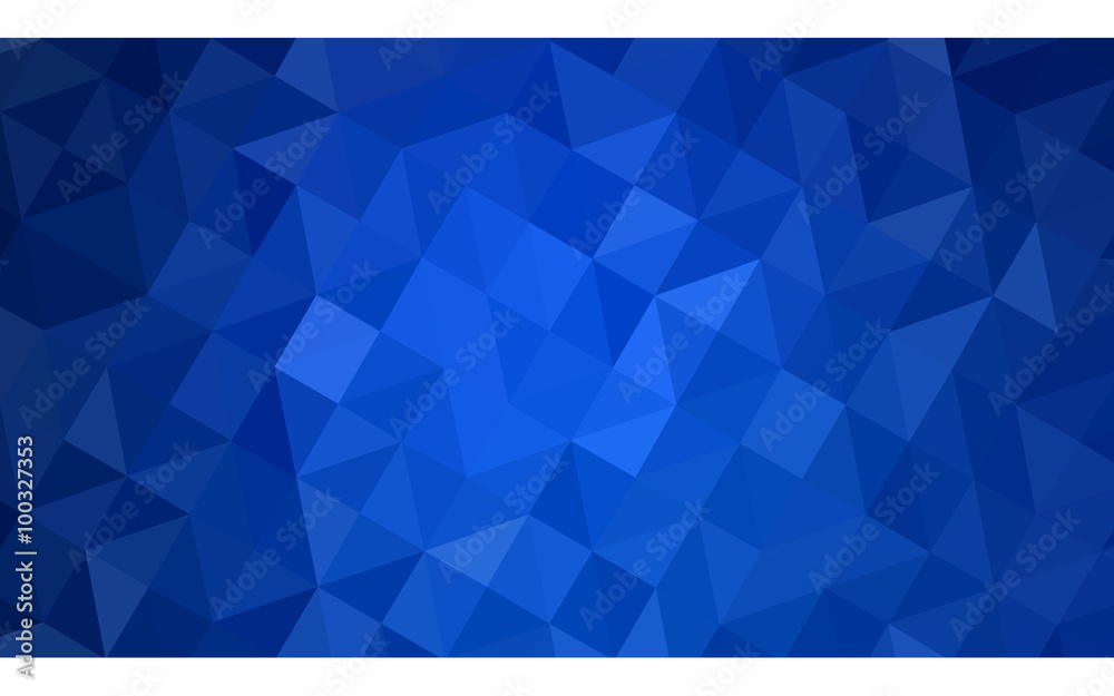 Dark blue polygonal design illustration, which consist of triangles and gradient in origami style. Dark blue polygonal design illustration, which consist of triangles and gradient in origami style.