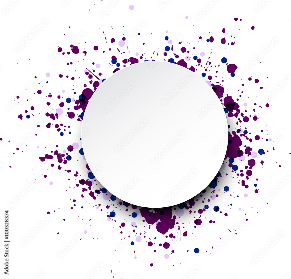 Background with colour drops. Background with colour drops.