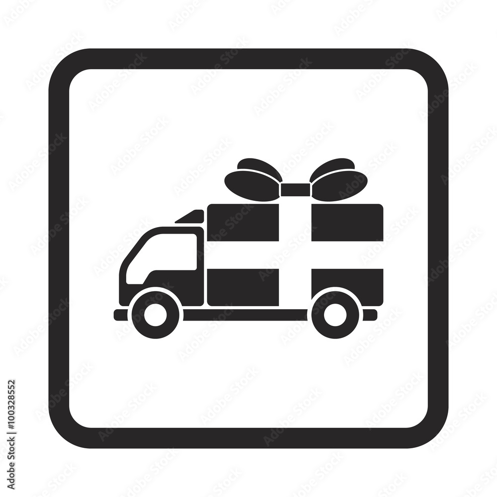 Car gift icon Car gift icon