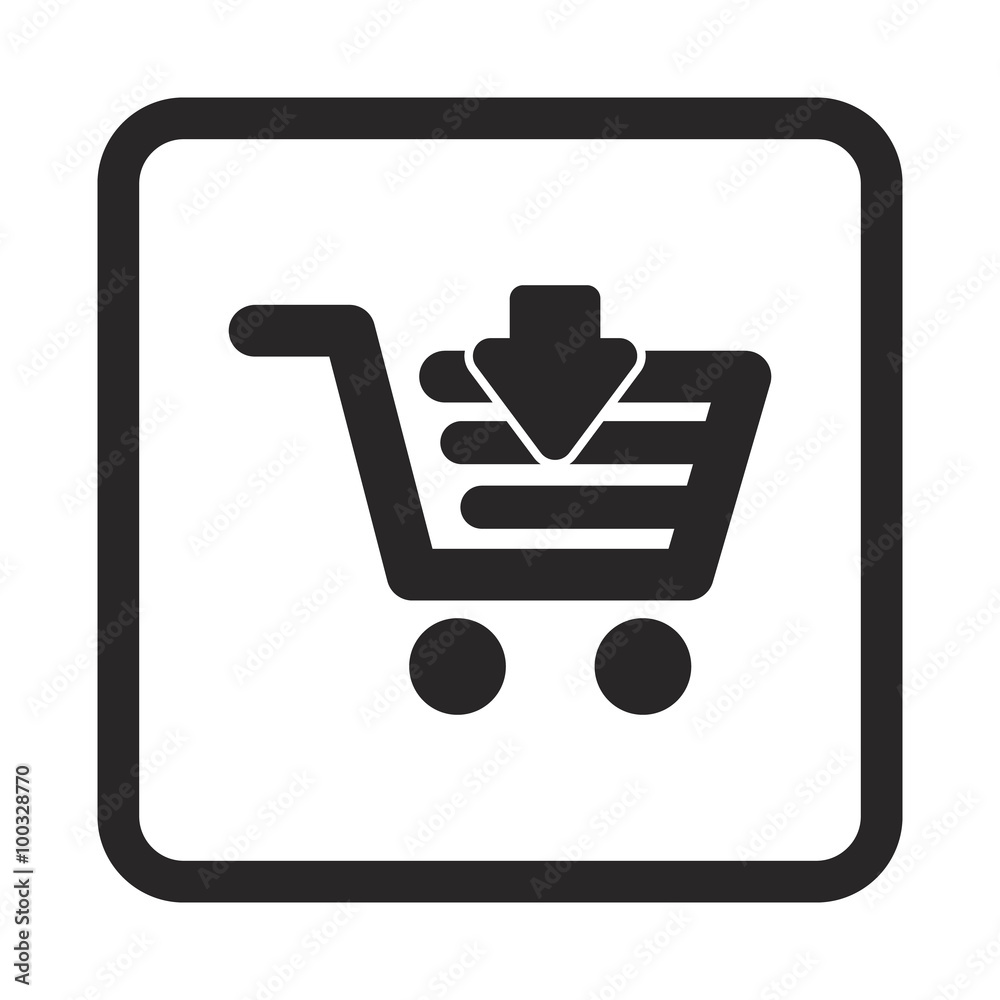 Shopping cart icon