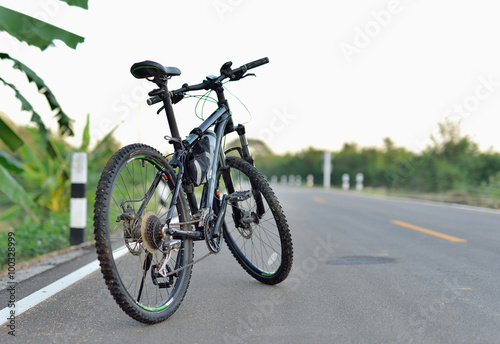 bike on the street