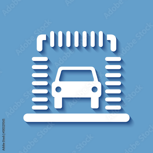 Logo station lavage.