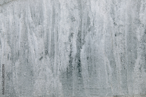 The texture of ice
