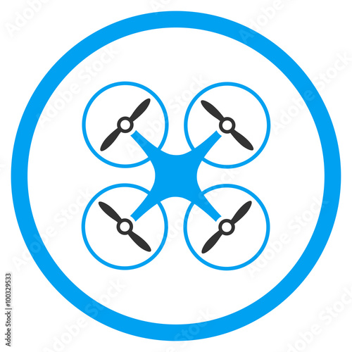 Copter Flat Icon