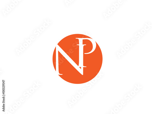 Double NP letter logo
