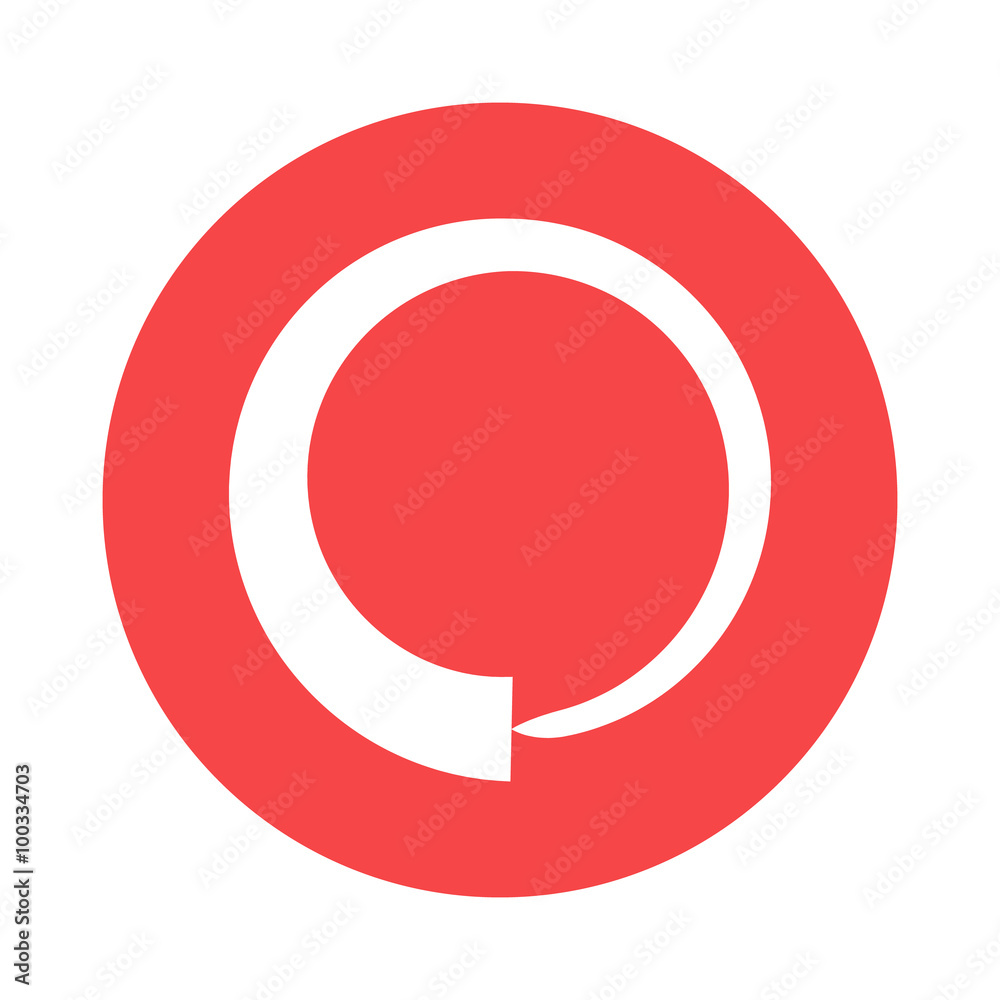 Fototapeta premium Zen circle icon
