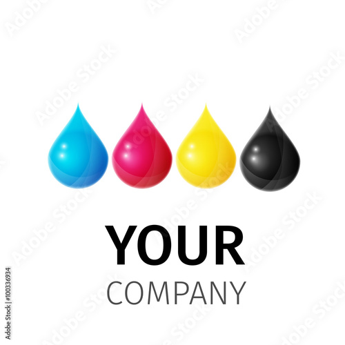 template CMYK logo