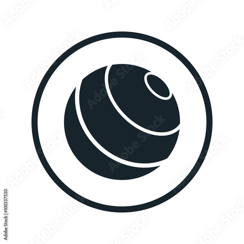 ball for fitness icon