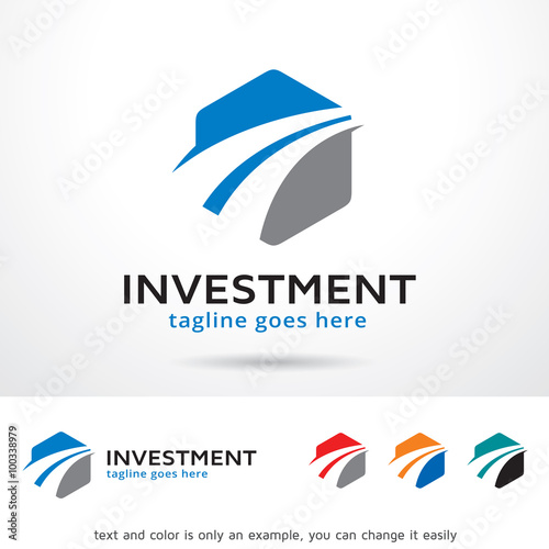Investment Logo Template Design Vector 