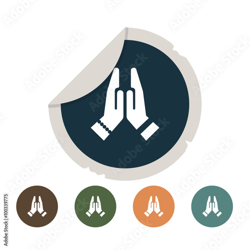 namaste icon
