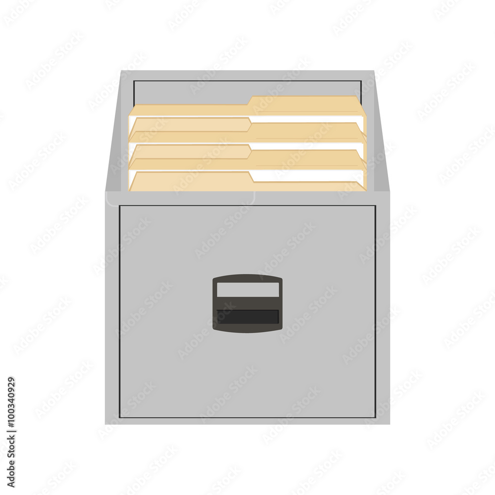 Opened card catalog Opened card catalog