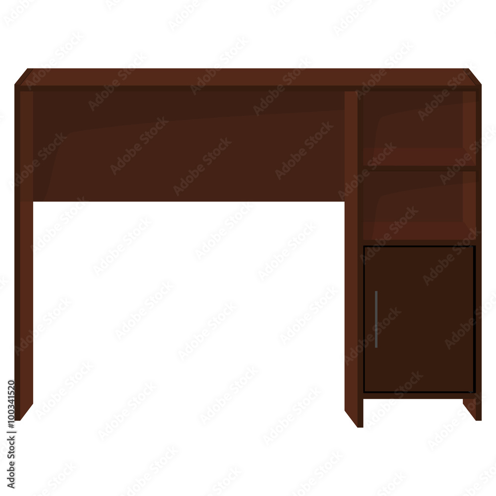 Wooden office desk Wooden office desk