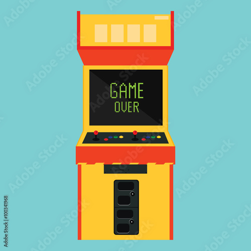 Retro arcade game