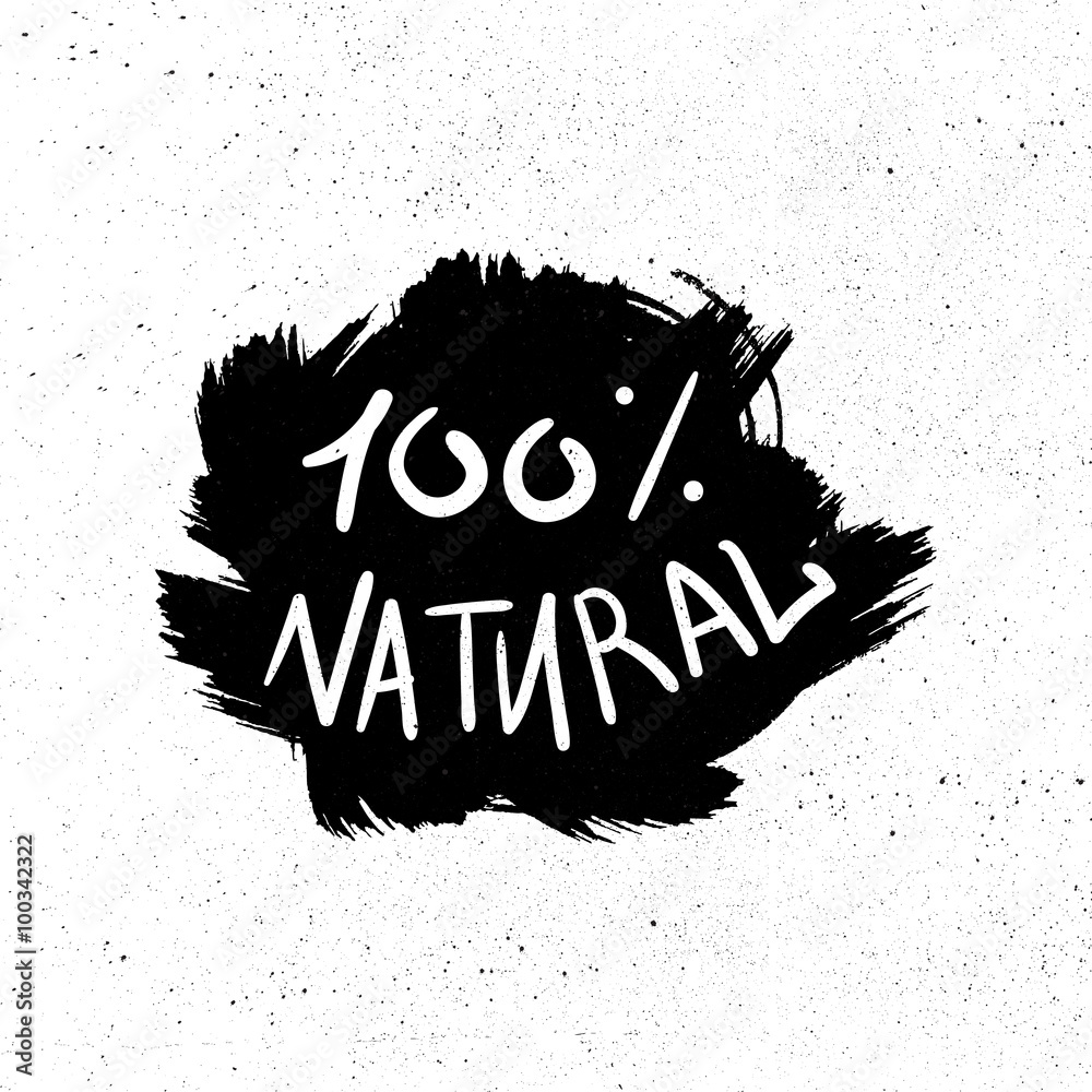 Eco Natural Lettering
